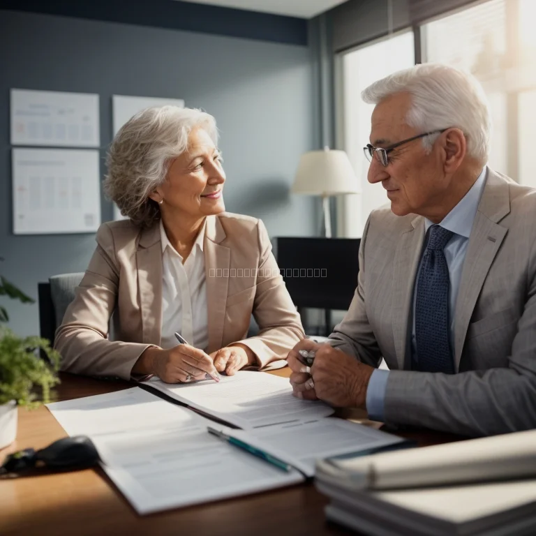 Asesor legal con jubilados